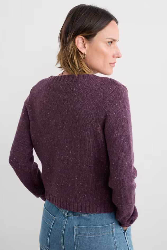 Seasalt Dawson Pick Cardigan Grape