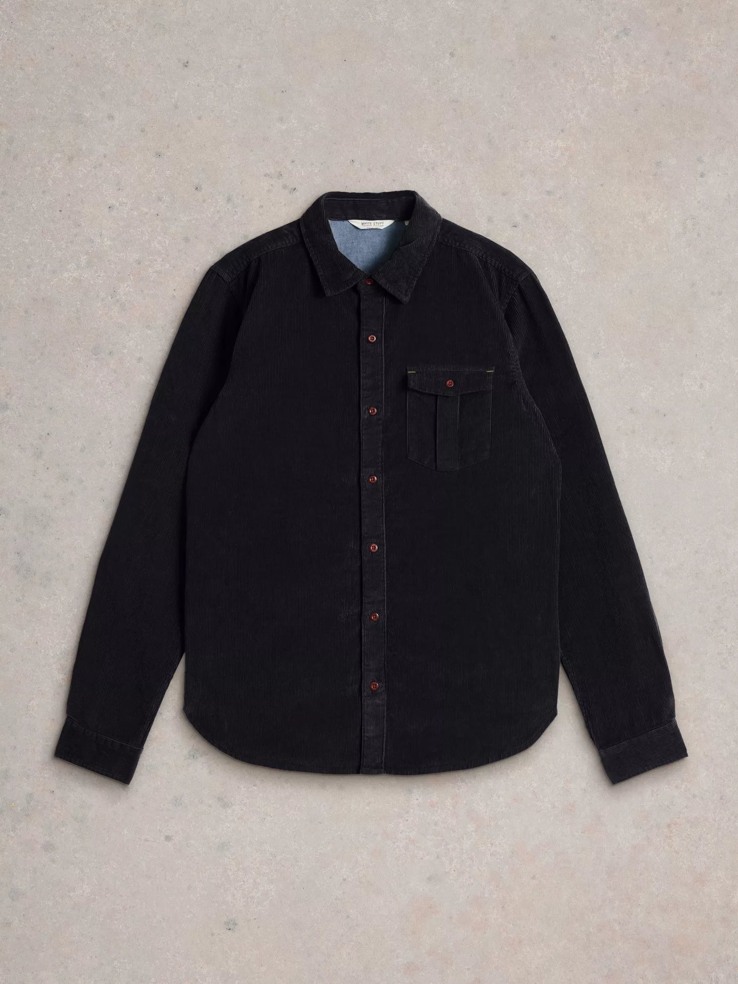 White Stuff Griffin Cord Shirt Dark Navy