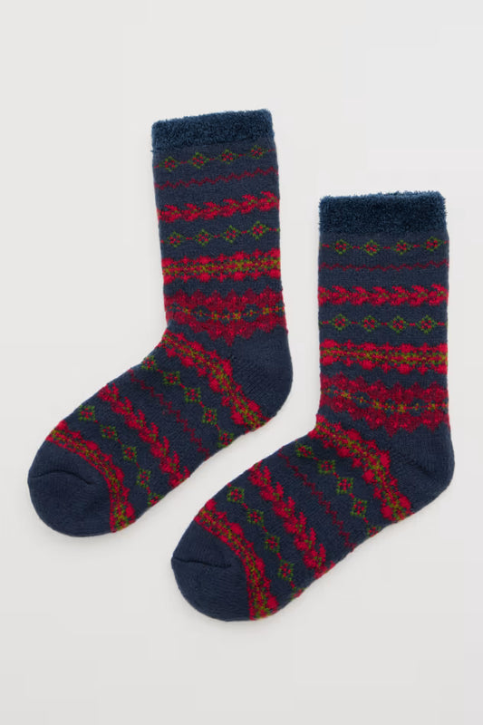 Seasalt Women's Cabin Socks Harlyn Maritime Multi Seasalt Socks Seasalt clothing