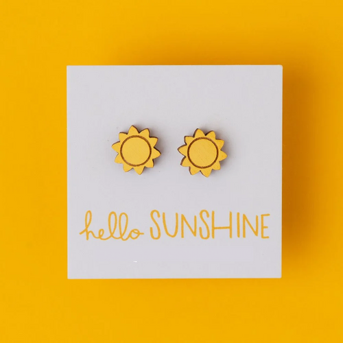 Hello Sunshine Sunshine Stud Earrings