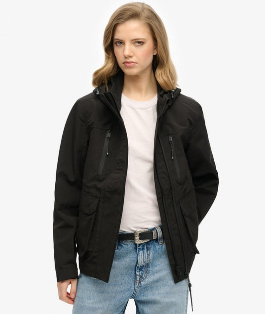 Superdry Hooded Ultimate Tech Windbreaker Black