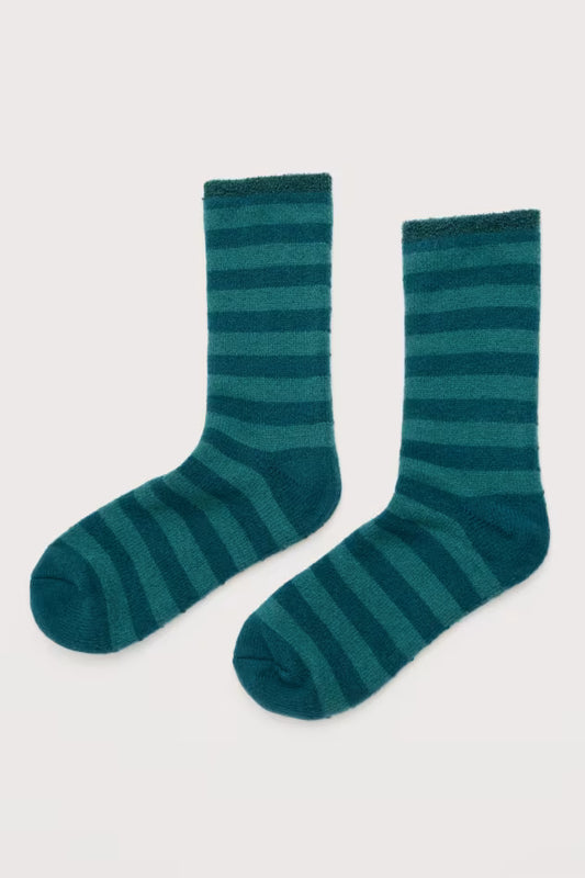 Seasalt Men's Cabin Socks Mini Cornish Dark Lake Mens Seasalt Socks Seasalt clothing 