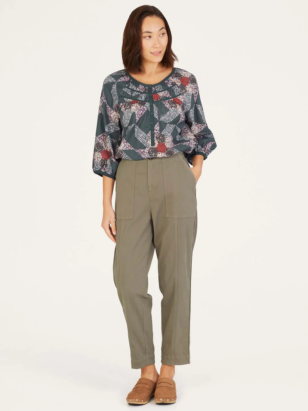 Thought Lilivere Organic Cotton Carpenter Trousers