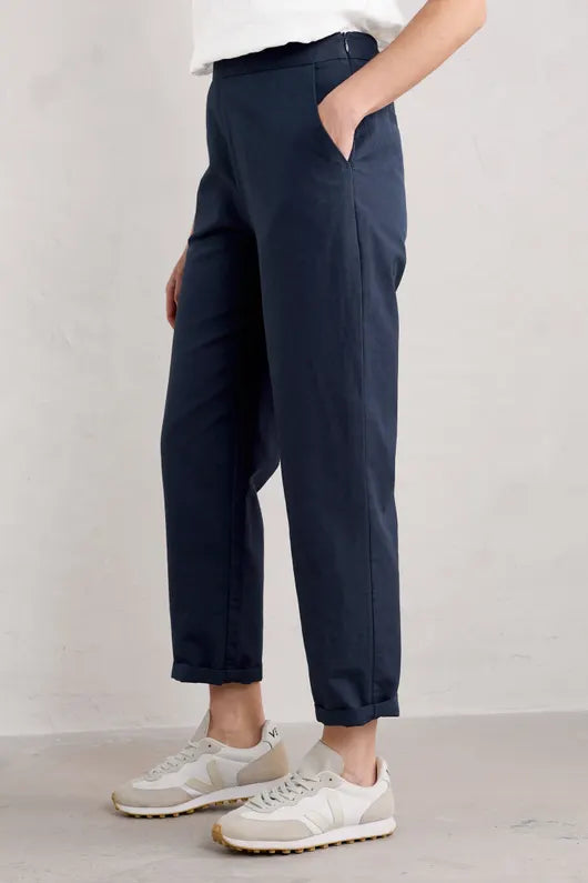 Seasalt Westlin Straight Leg Suit Trousers Maritime Seasalt Clothing womens smart trousers Smart, ankle-length trousers