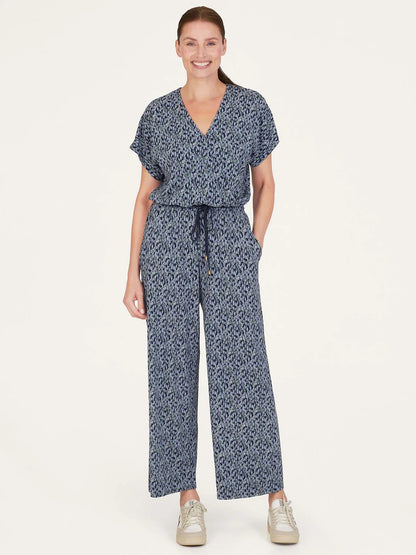 Thougth Jumpsuit Thought Marlee Lenzing™ EcoVero™ Printed Wrap Jumpsuit