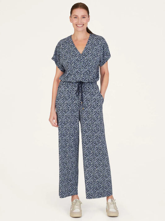 Thougth Jumpsuit Thought Marlee Lenzing™ EcoVero™ Printed Wrap Jumpsuit