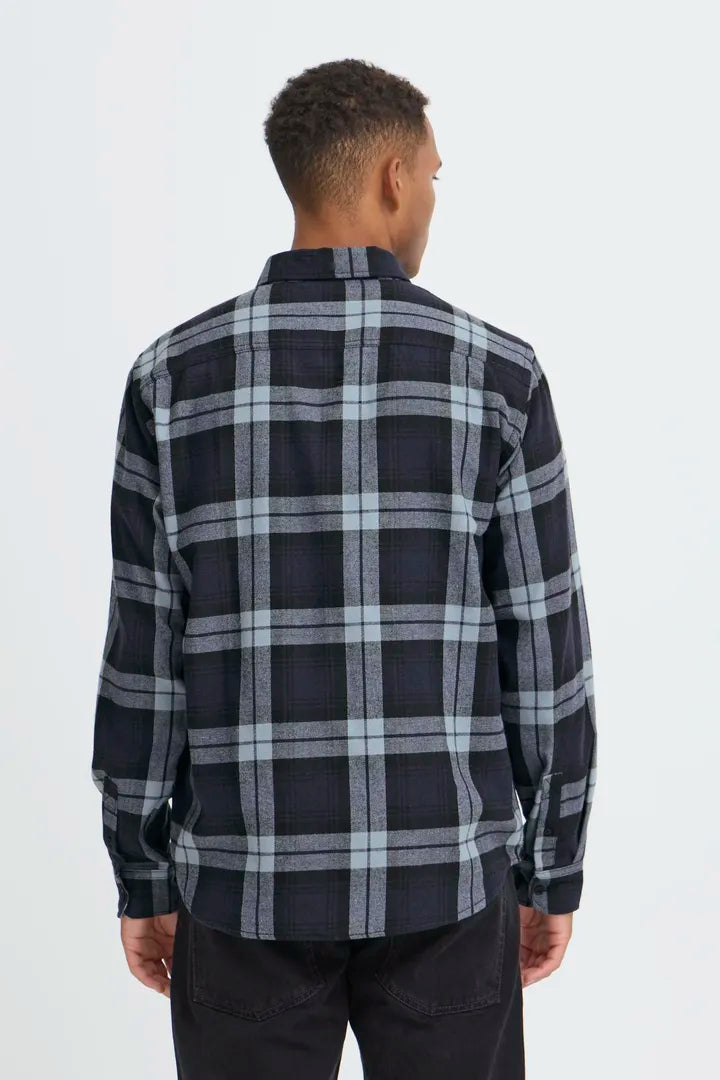 Blend Long Sleeved Checked Shirt Asmus Salute
