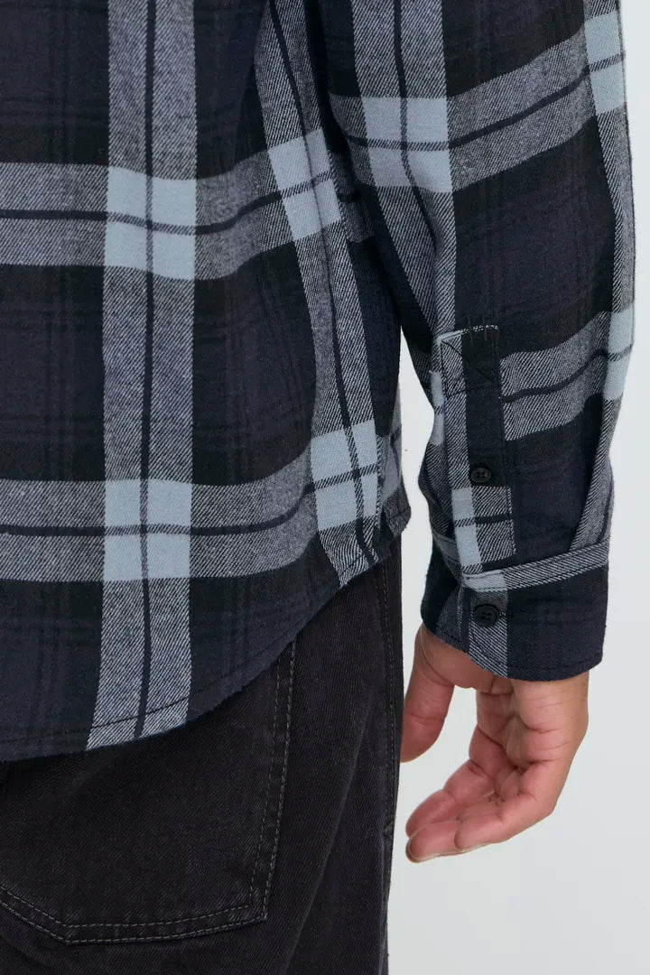 Blend Long Sleeved Checked Shirt Asmus Salute