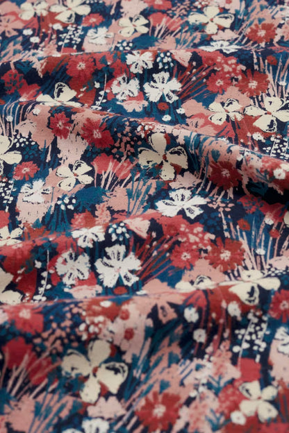 Seasalt Organic Cotton Handyband Moorland Floral Squash