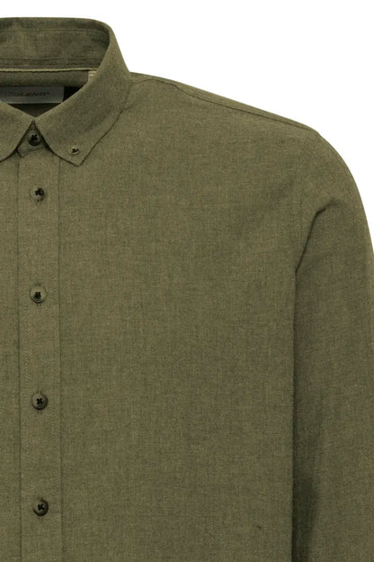 Blend Long Sleeved Shirt Winter Moss