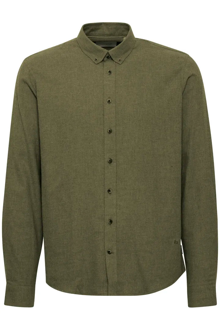 Blend Long Sleeved Shirt Winter Moss