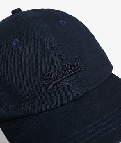 Superdry Vintage Embroidery Cap Eclipse Navy