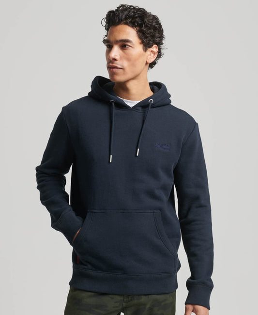 Superdry Essential Logo Hoodie Eclipse Navy