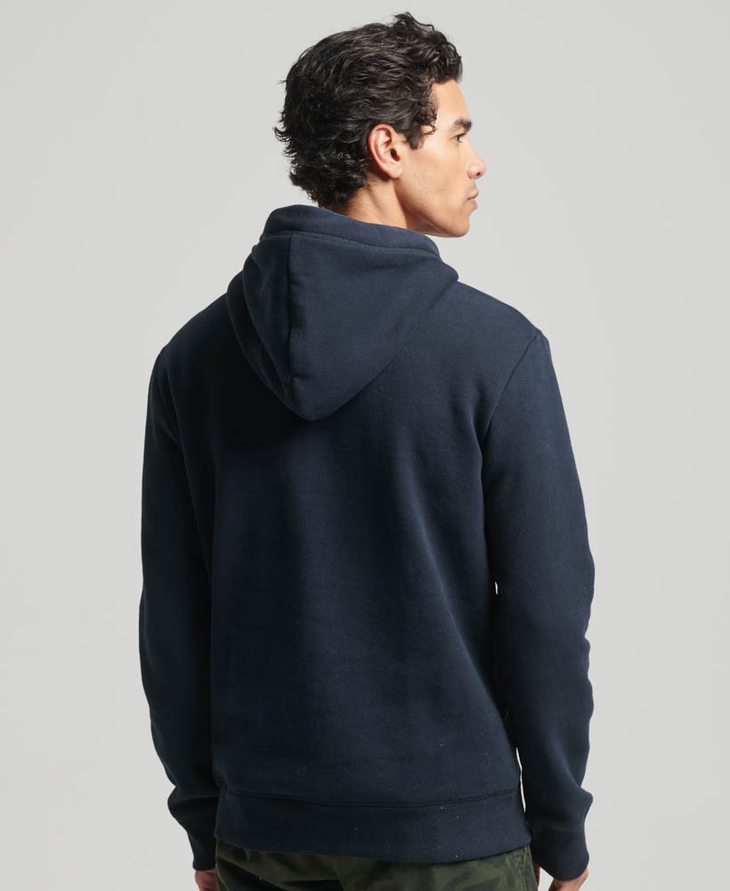 Superdry Essential Logo Hoodie Eclipse Navy