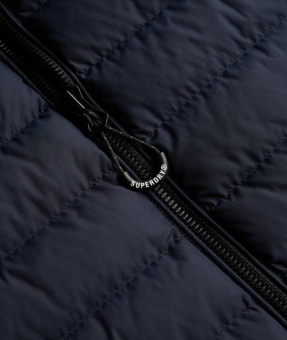 Superdry Fuji Printed Padded Jacket Eclipse Navy