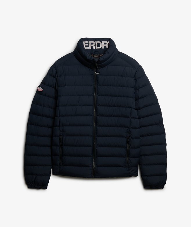 Superdry Fuji Printed Padded Jacket Eclipse Navy