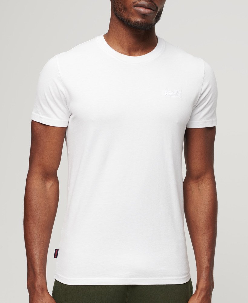 Superdry Organic Cotton Essential Logo T-Shirt Optic