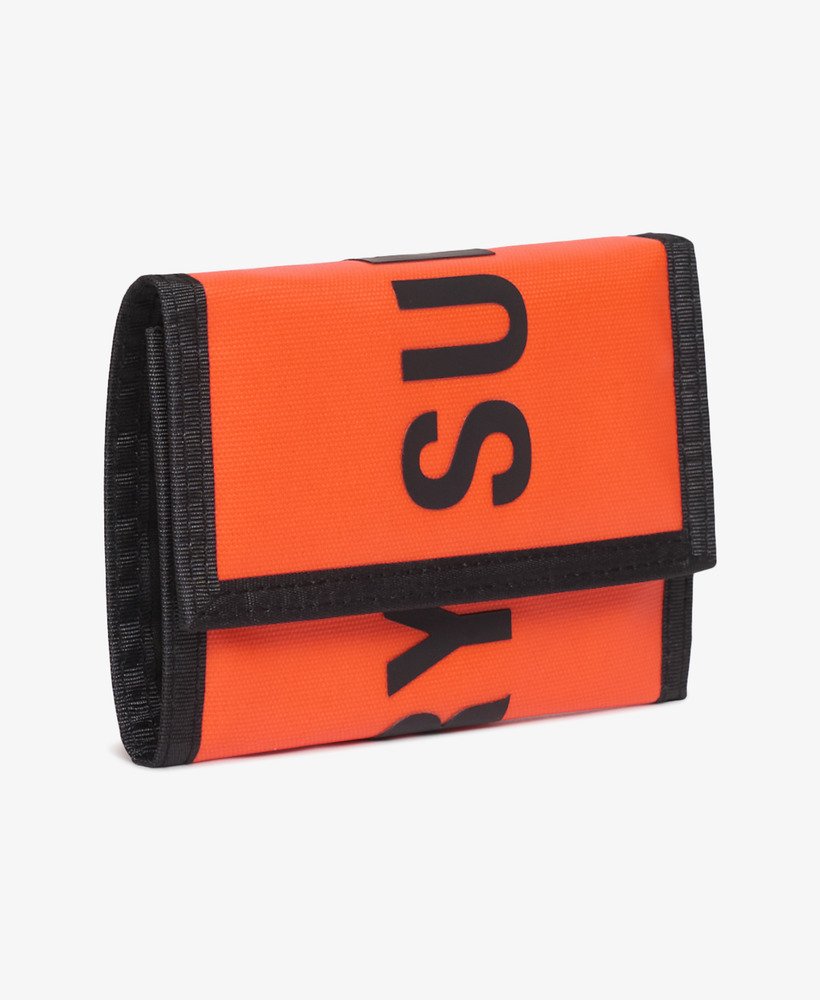 Superdry Tarp Tri-Fold Wallet Bold Orange
