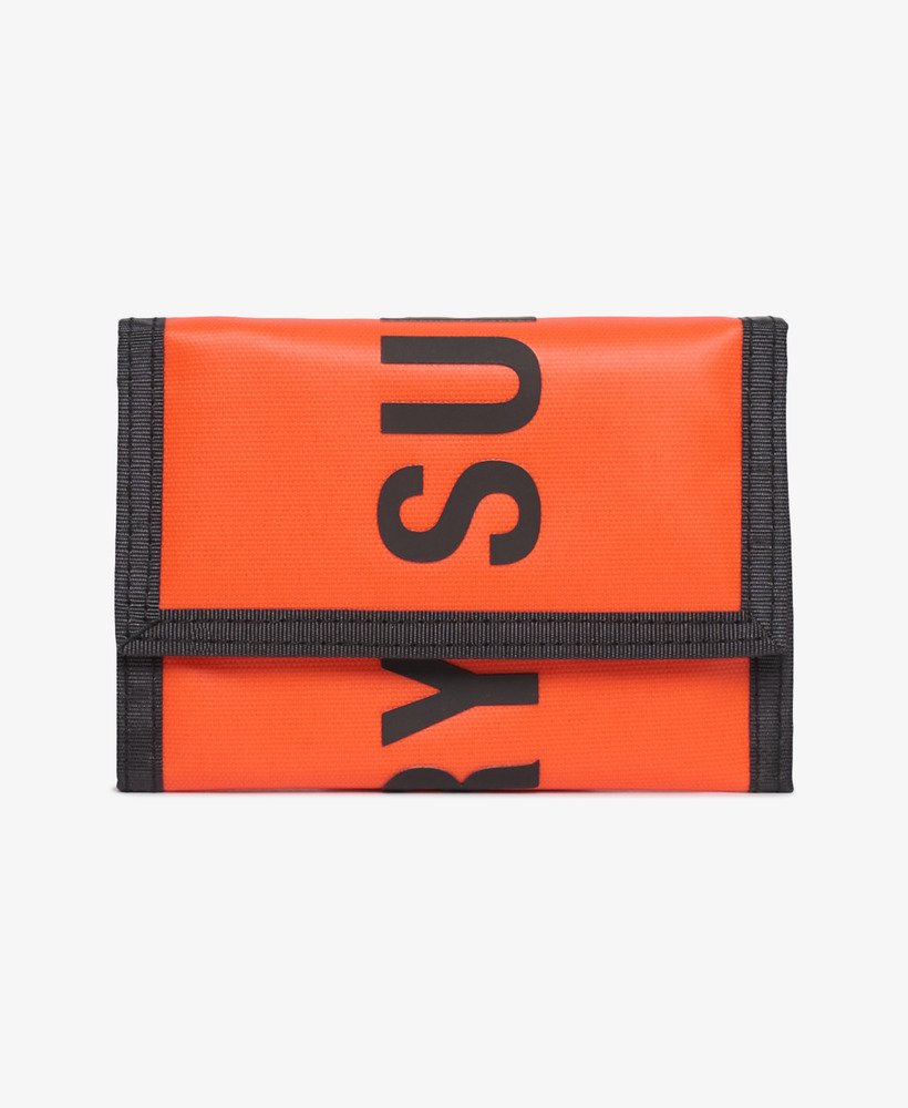 Superdry Tarp Tri-Fold Wallet Bold Orange