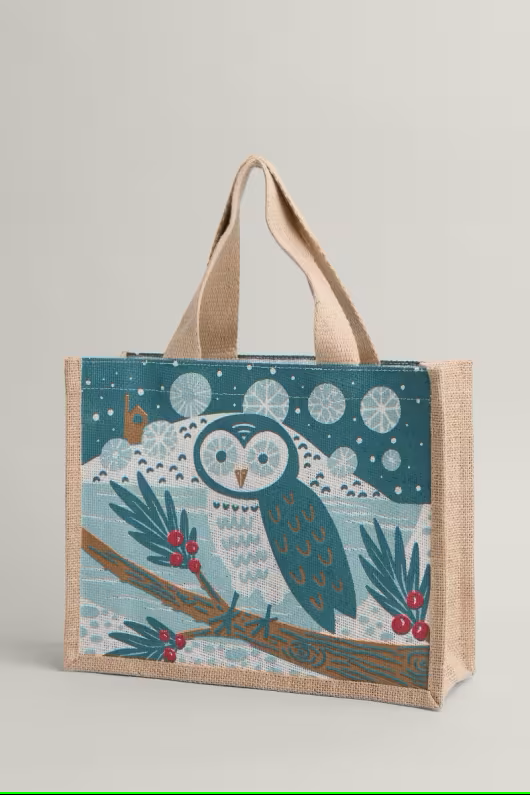 Seasalt Cute Jute Night Owl Dark Jade