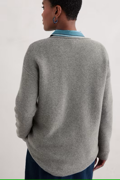 Seasalt Fruity Jumper Oyster Grey