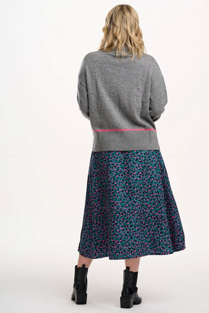 Sugarhill Brighton Krista Skirt Green Layered Spot