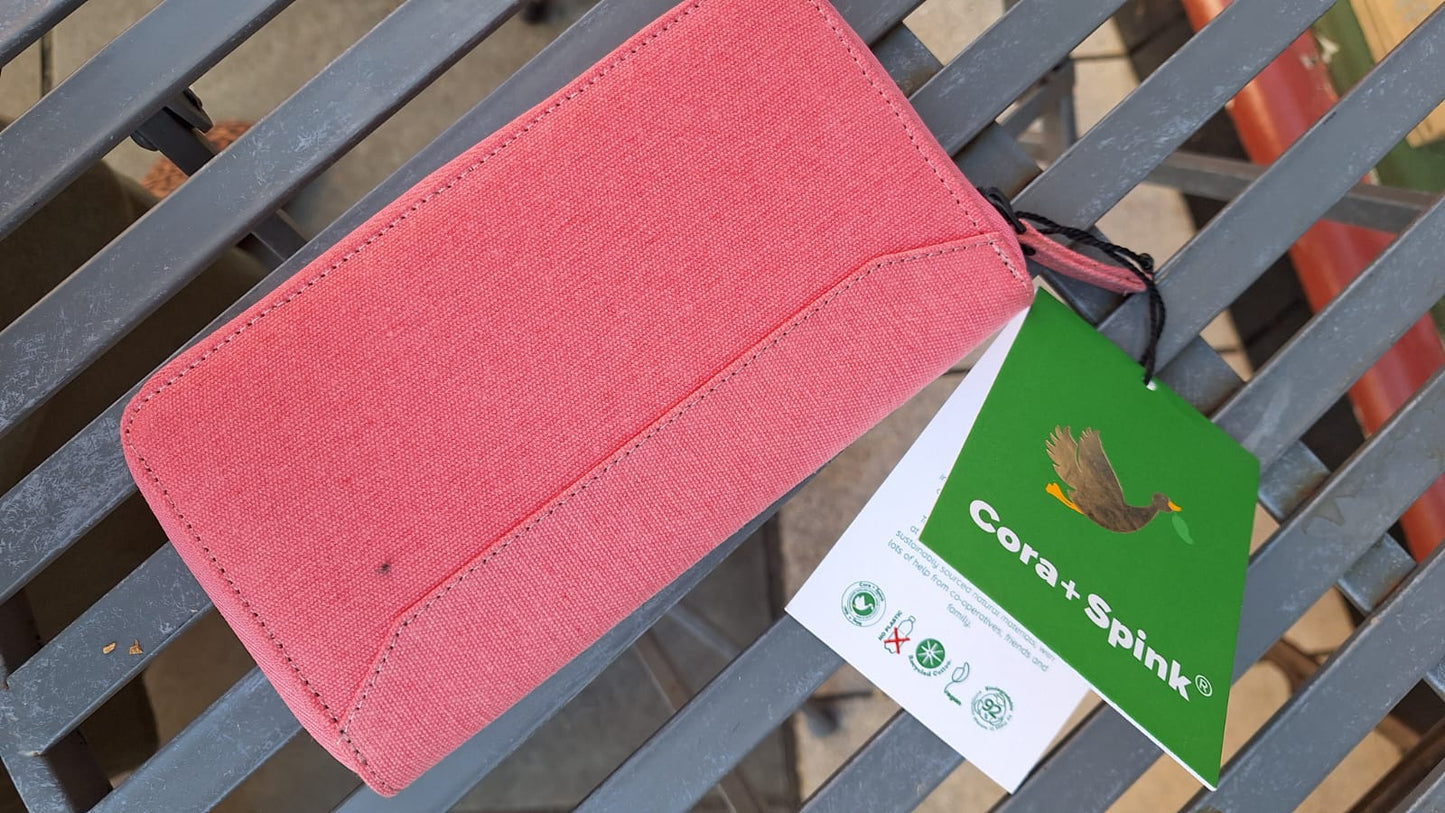 Cora + Spink Rere Wallet - It's Pink