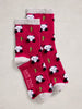 White Stuff Fluffy Ankle Socks Dark Pink