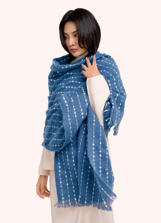 Powder Dakota Cosy Scarf Navy