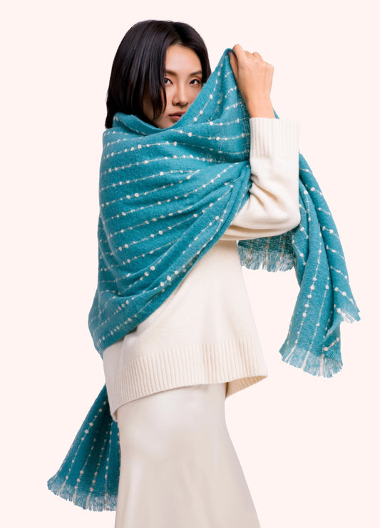 Powder Dakota Cosy Scarf Teal