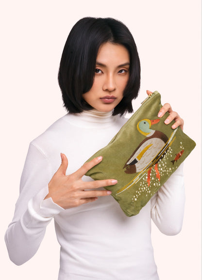 Powder Duck Zip Pouch
