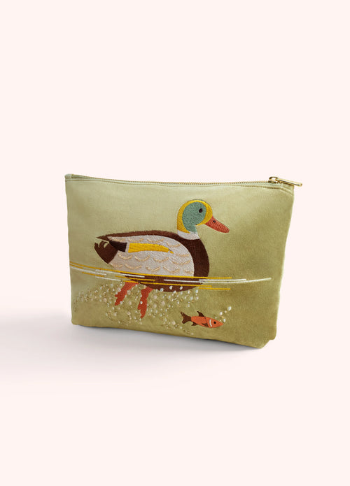 Powder Duck Zip Pouch