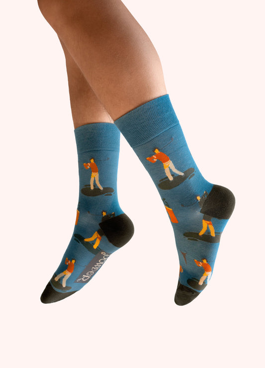 Powder Golfing Men's Socks