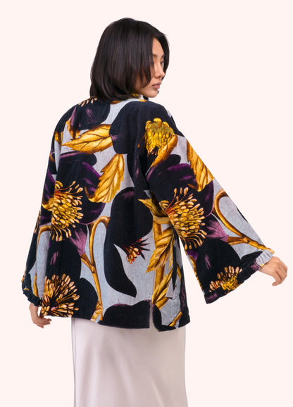 Powder Hellebore Velvet Jacket