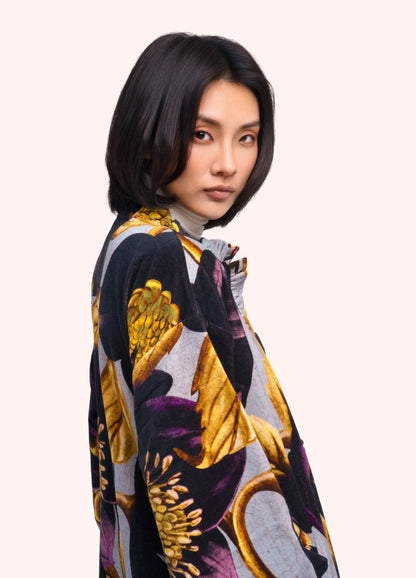 Powder Hellebore Velvet Jacket