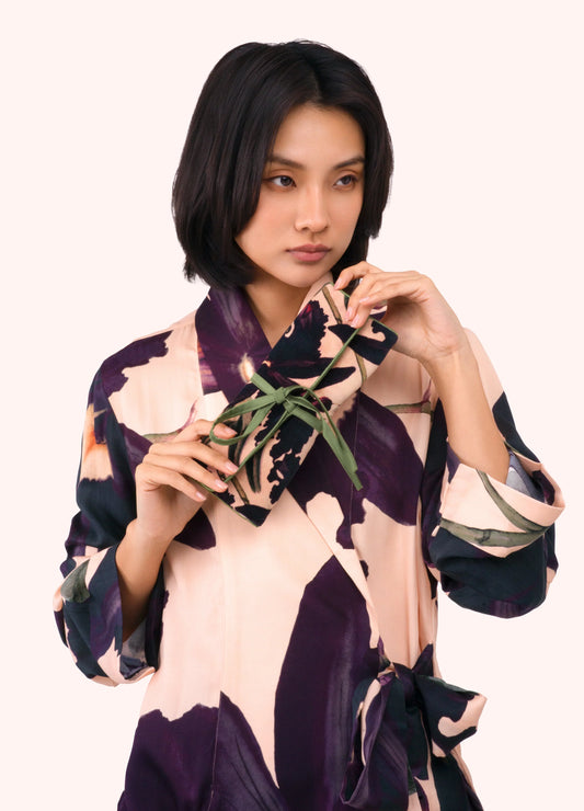 Powder Jewellery Roll Midnight Orchid