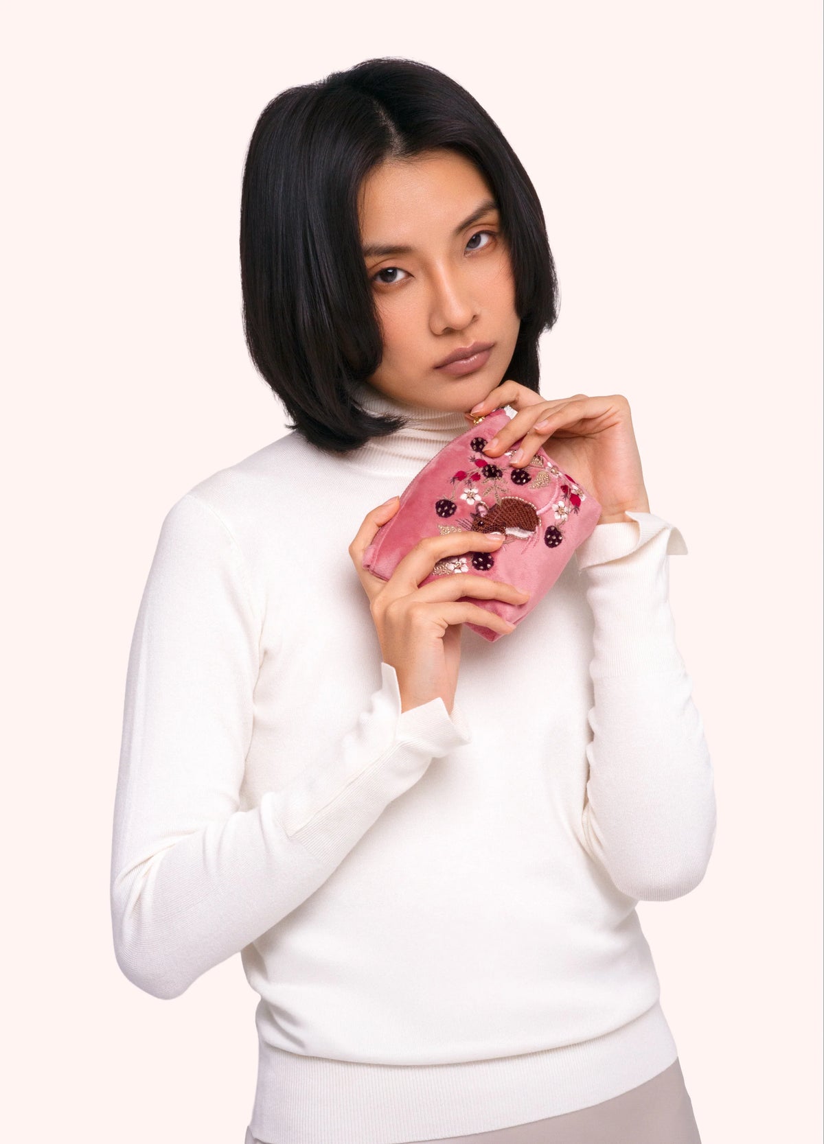 Powder Mouse Mini Pouch