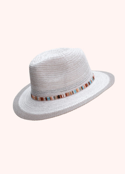 Powder Natalie Sunhat Cotton Mix Snowdrop