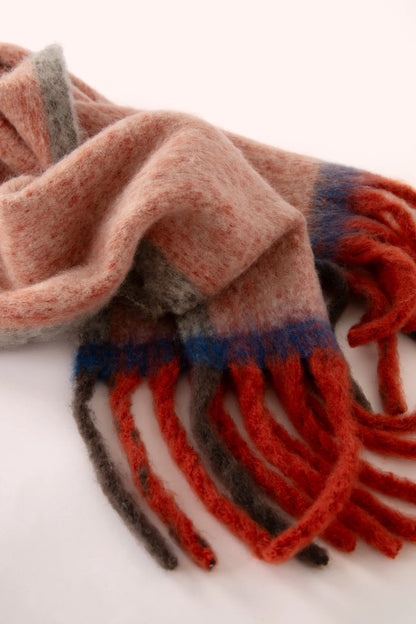Powder Aria Cosy Scarf Tangerine