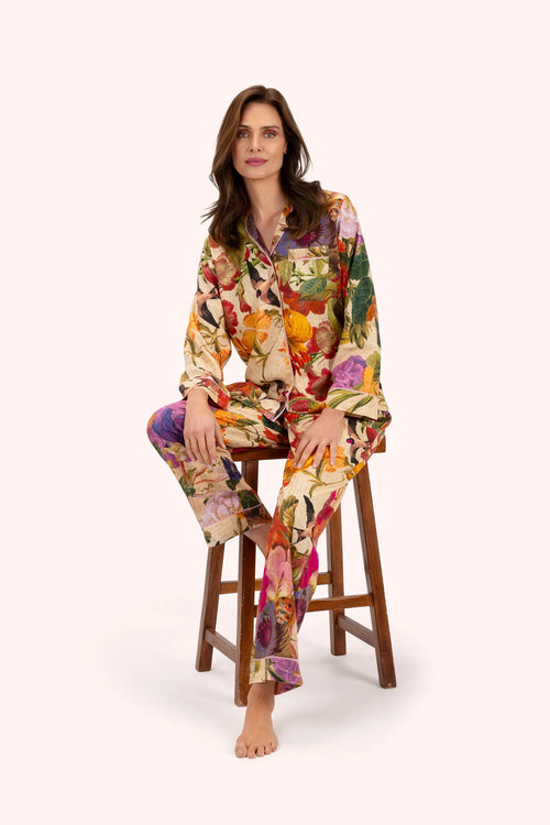 Powder Supersoft Cream Posy Pyjamas