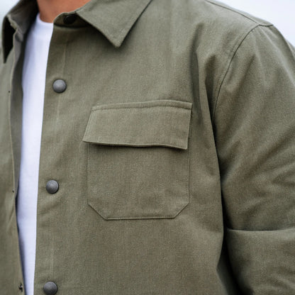 Rapanui Men's Overshirt Khaki