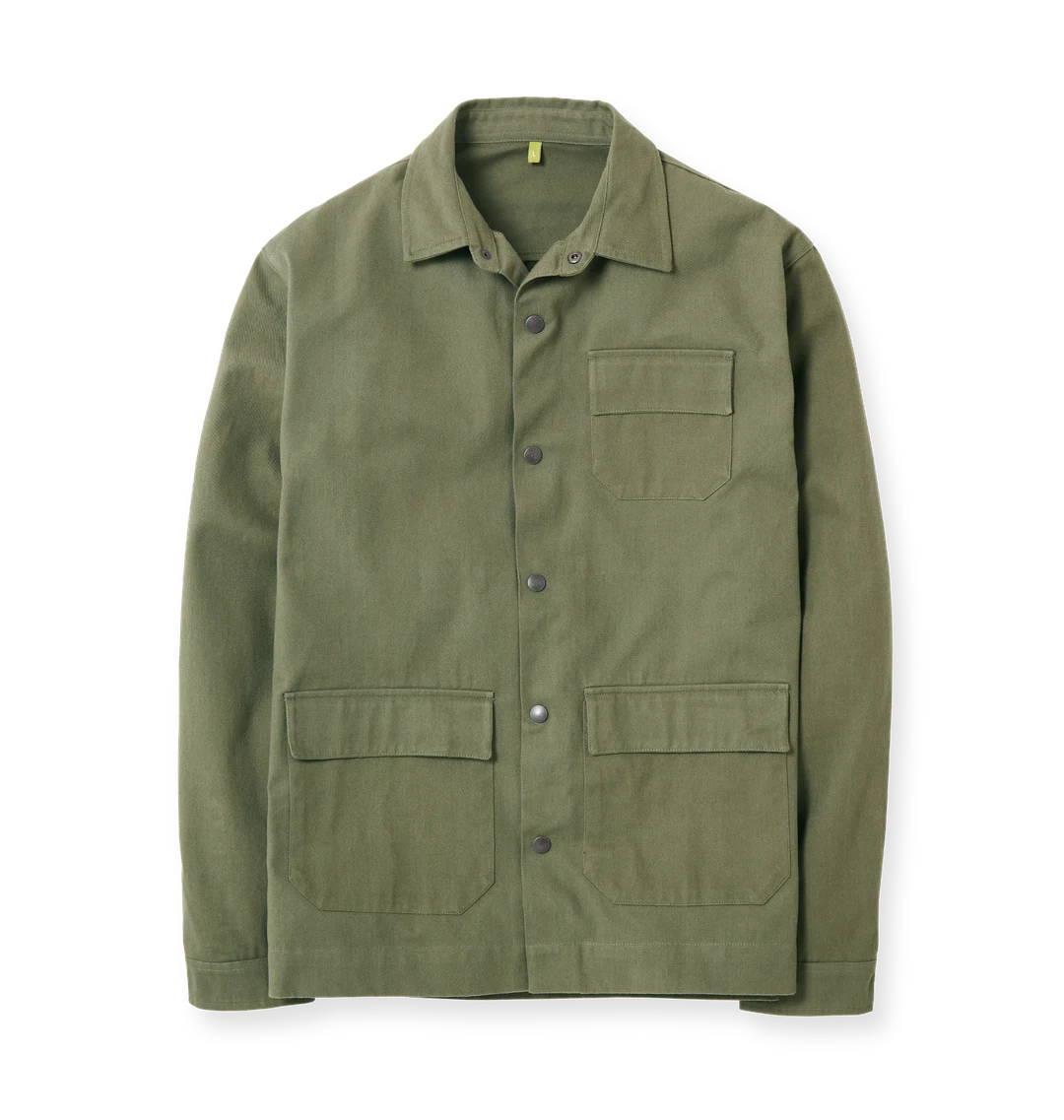 Rapanui Men's Overshirt Khaki