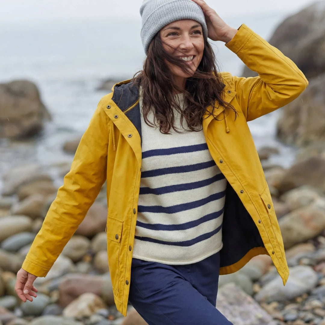 Rapanui Women's Fleece Lined Jacket Yellow