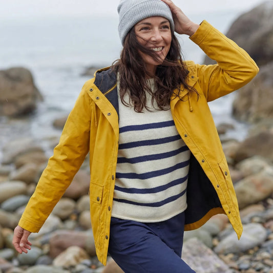 Rapanui Women's Fleece Lined Jacket Yellow