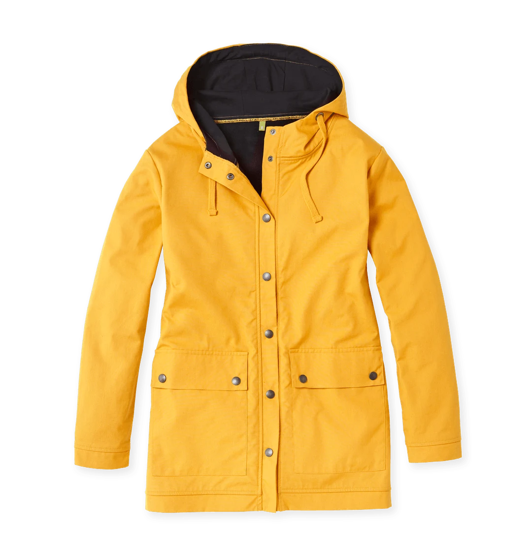 Rapanui Women's Fleece Lined Jacket Yellow