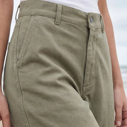 Rapanui Women's Twill Trousers Olive