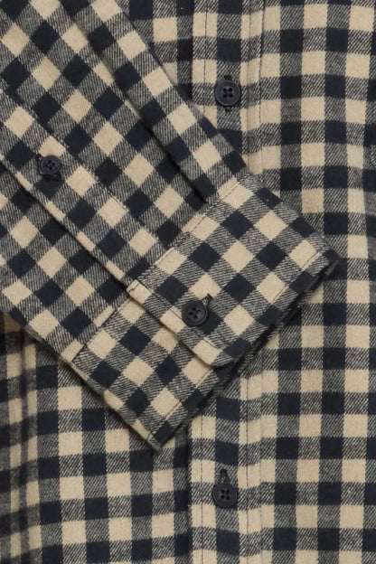 Blend Long Sleeved Checked Shirt Salute