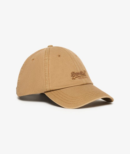 Superdry Vintage Embroidery Cap Light Sand