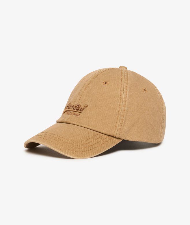 Superdry Vintage Embroidery Cap Light Sand