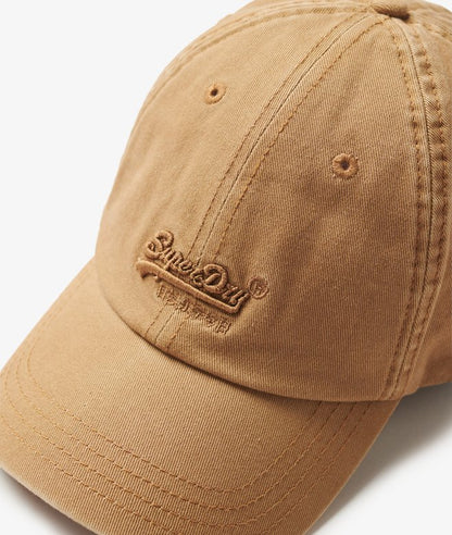 Superdry Vintage Embroidery Cap Light Sand